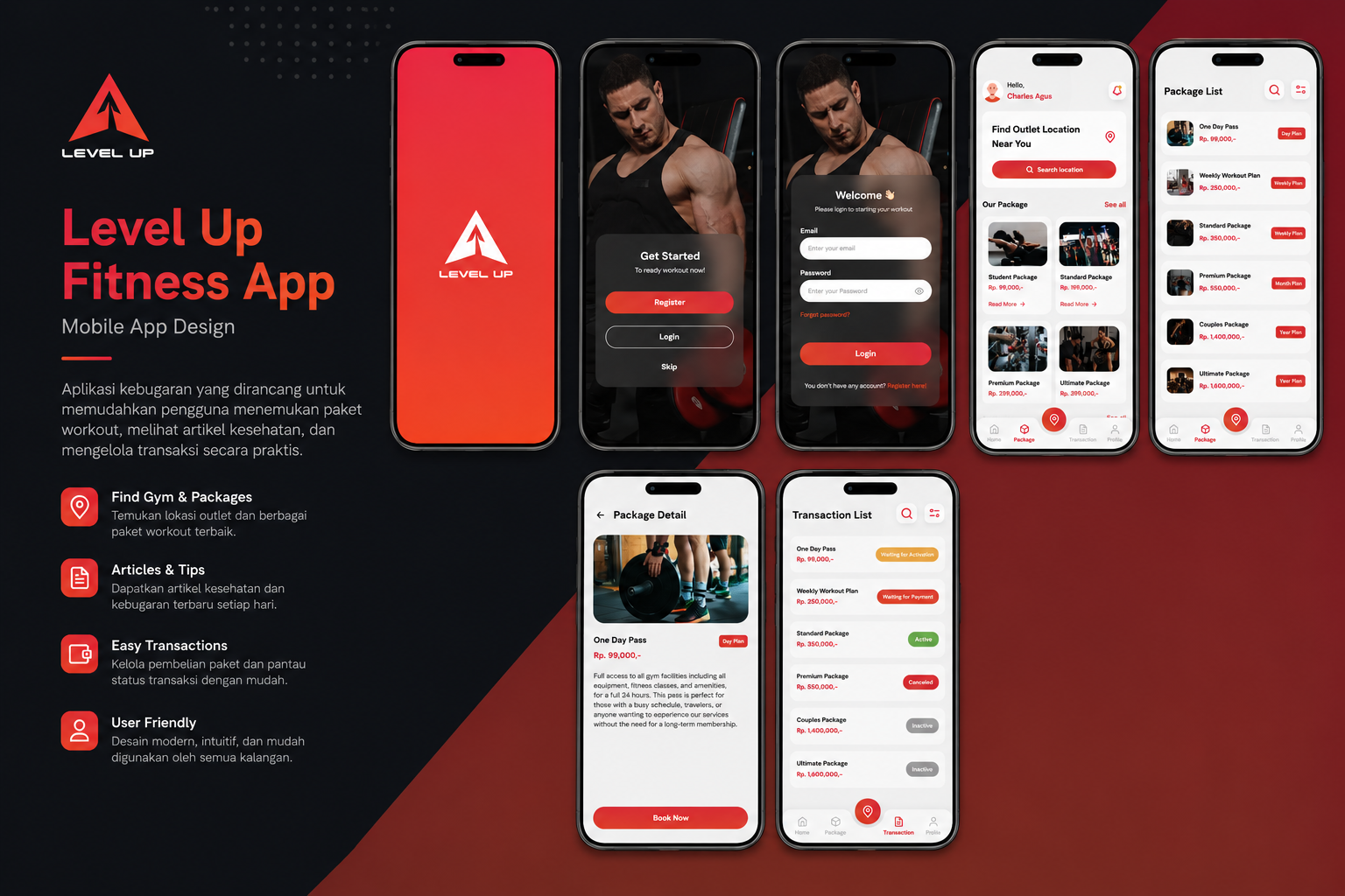 Gym Application preview